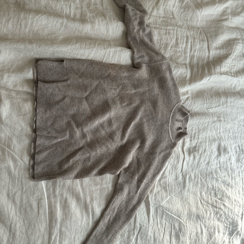 LLbean cashmere mockneck